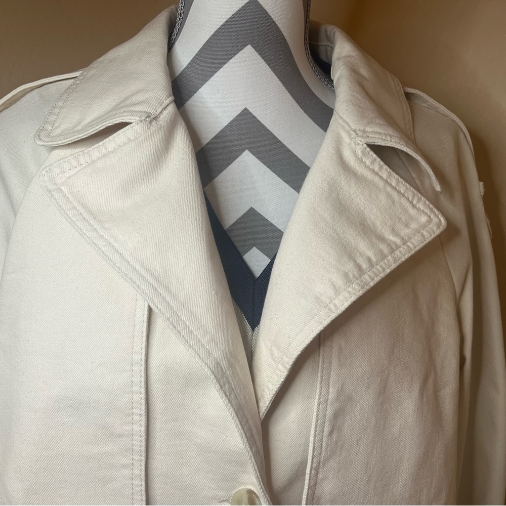 Banana Republic Factory Short Trench Jacket - Picture 2 of 8